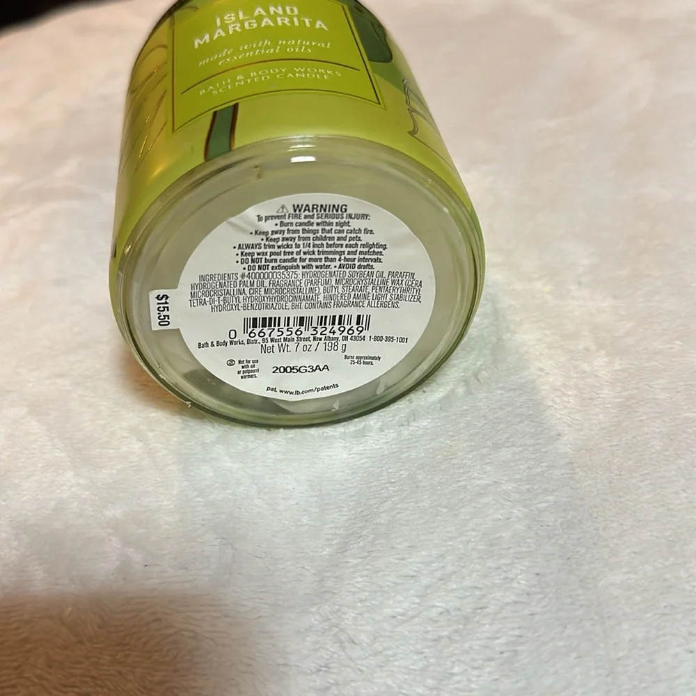 Bath & Body Works Island Margarita Hand Poured Wax Melts